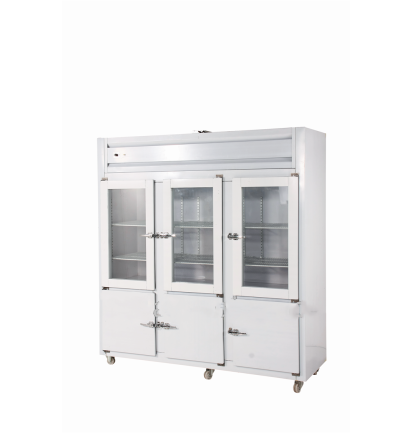 6 Door Upright Chiller Freezer