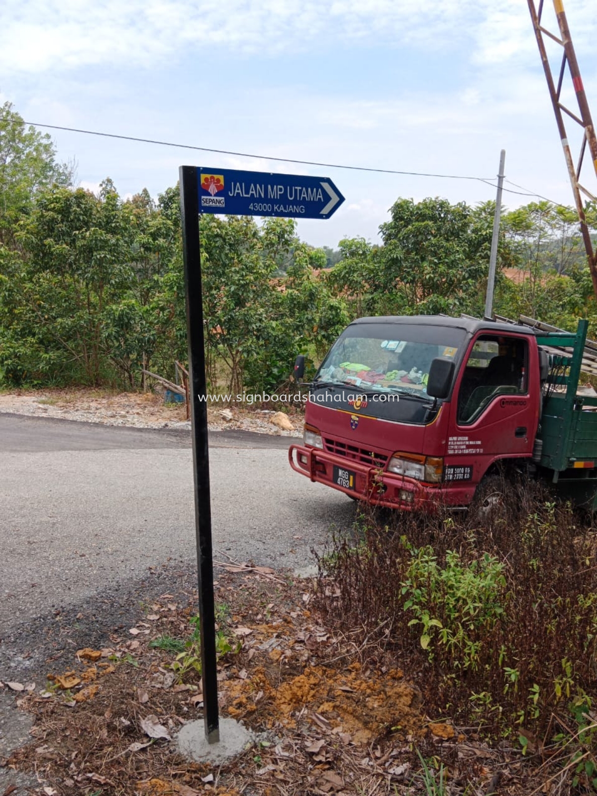 Teknogaya Kajang - JKR Direction Stand Signage 