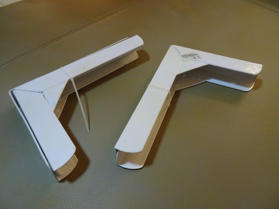 D.I.Y. STEEL L BRACKET (8") (P/N:9071379)