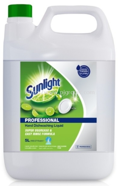 SUNLIGHT D/WASH LIME (GREEN) 5L