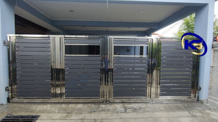 Folding Gate Jalan LG3 1/16, Taman Langat Utama 3, Banting, Selangor.