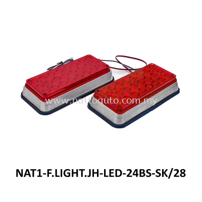 LED flashing light red