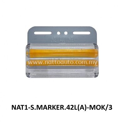 BRACKET AMBER LED SIDE MARKER LAMP BUS TRUCK LORRY ROOF LAMP SIDE MARKER LAMP