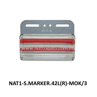 BRACKET RED LED SIDE MARKER LAMP BUS TRUCK LORRY ROOF LAMP SIDE MARKER LAMP