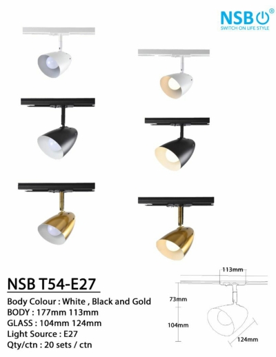 GU10 Track light 6W/7W/8W/10W