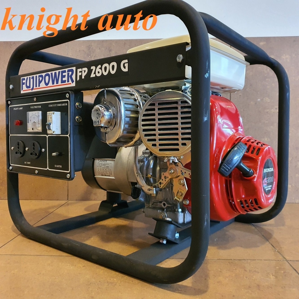 Fujipower FP2600G Italy Sincro Generator set c/w Japan Honda G200 Petrol  Engine ID33320 Honda Generator (Petrol & Diesel) Selangor, Malaysia, Kuala  Lumpur (KL), Seri Kembangan, Setapak, Kajang Supplier, Suppliers, Supply,  Supplies