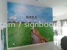 villa chee indoor wallpaper sticker printing at sekinchan WALLPAPER PRINTING