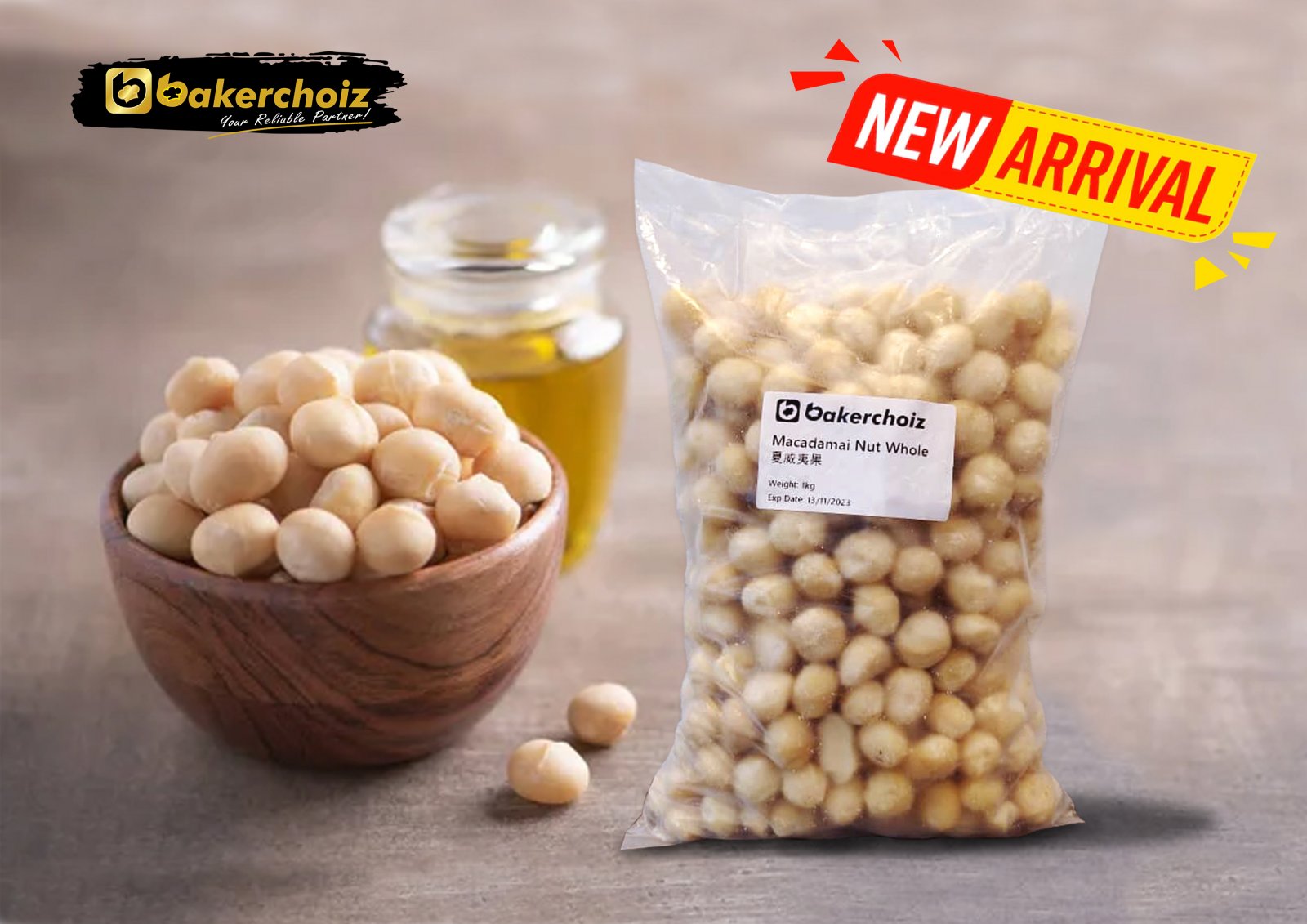 Macadamia Nut NEW ARRIVAL