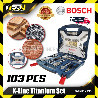 BOSCH 2607017395 103PCS X-Line Titanium Set