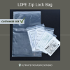 PE Zip Lock LDPE Zip Lock Bag