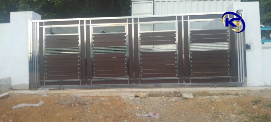 Folding Gate Kg Baru Chenor, Pahang.