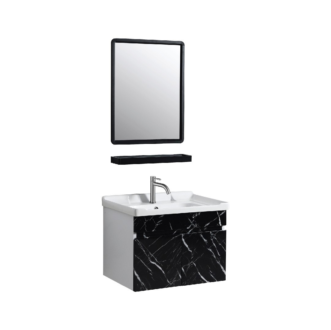 MBCS-600-MB Ready Made Wash Basin Cabinet With Mirror Bathroom / Washroom Choose Sample / Pattern Chart