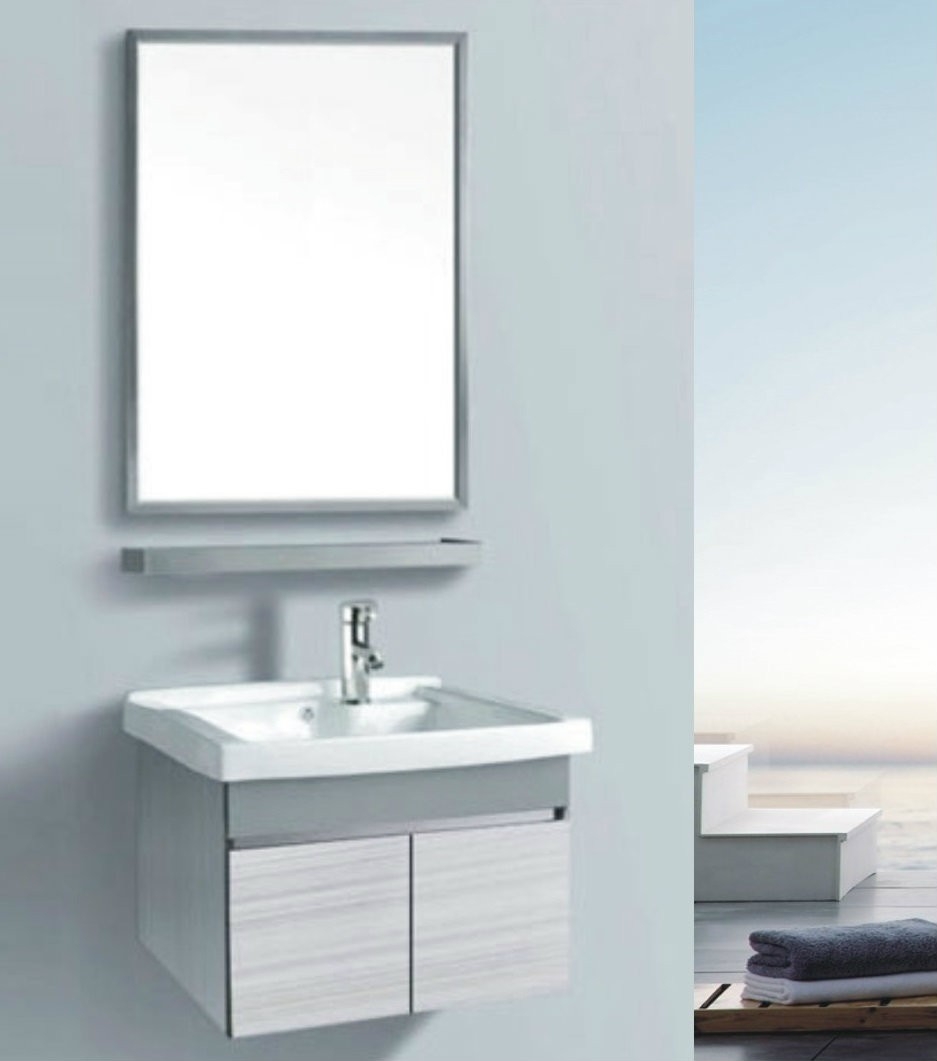 TK-6244 Ready Made Wash Basin Cabinet With Mirror Bathroom / Washroom Choose Sample / Pattern Chart