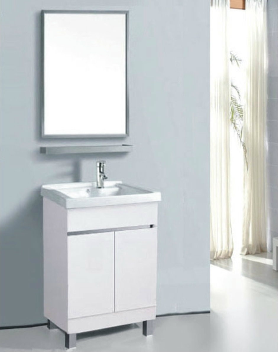 TK-6243 Kabinet Sinki Disedia Dengan Cermin Bilik Air Bilik Mandi / Tandas Carta Pilihan Warna Corak