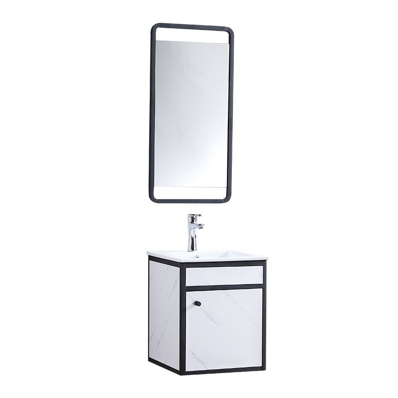 SSBC4102 Ready Made Wash Basin Cabinet With Mirror Bathroom / Washroom Choose Sample / Pattern Chart