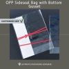 OPP Sideseal Bag with Bottom Gusset OPP Sideseal Bag with Bottom Gusset
