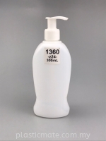 300ml Face Wash Bottle : 1360