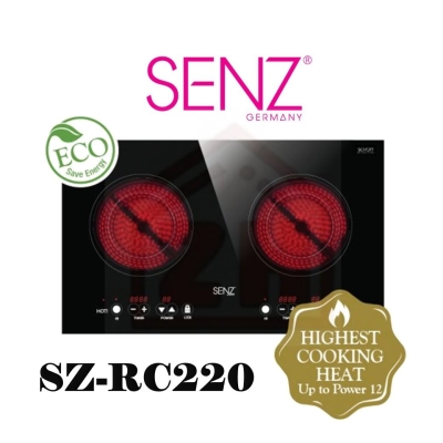 SENZ 2 Burner Induction Hob SZ-RC220