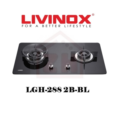 LIVINOX 2 Burner Gas Cooker Hob LGH-288 2B