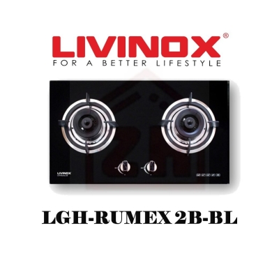 LIVINOX 2 Burner Gas Cooker Hob LGH-RUMEX 2B