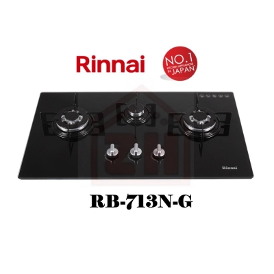RINNAI 3 Burner Gas cooker Hob RB-713N-G