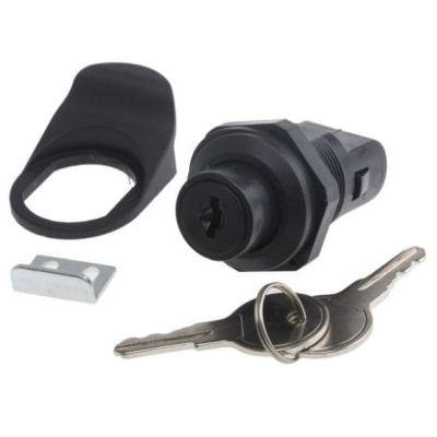 124-1902 - RS PRO Polycarbonate Black Camlock, Key to unlock