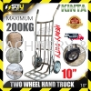 KINTA 10" Heavy Duty Two Wheel Hand Truck Trolley / Truck Tool Storage / Trolley