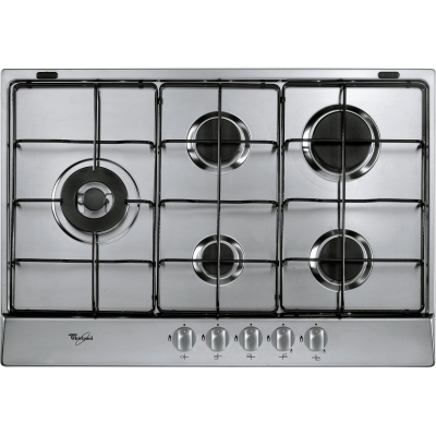 5 Burner Gas Hob in Stainless Steel AKR 317 IX