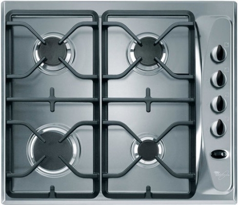 4 Burner Gas Hob in Stainless Steel AKM274 IX