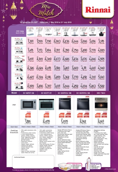 Rinnai Hood & Hob Catalogue