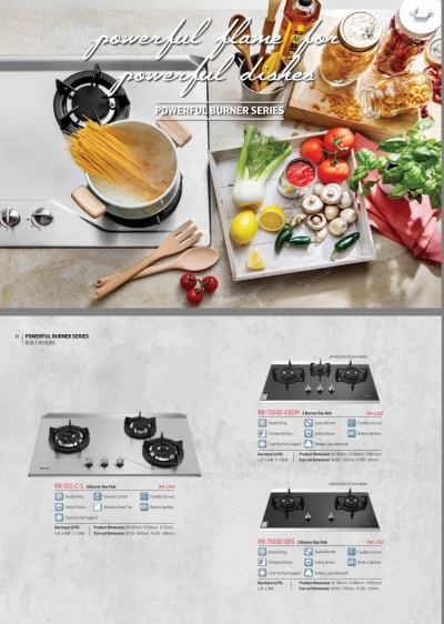 Rinnai Hood & Hob Catalogue