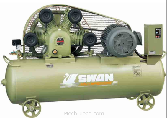 SWAN SWP-415 AIR COMPRESSOR 15HP, 8Bar, FAD1480L/min, 850rpm, 3phase