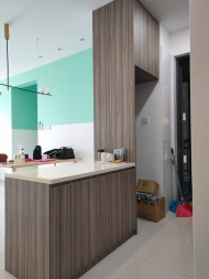 Kitchen Cabinet Design for Kitchen-Interior Design-Renovation-Residential-SD Renovation-Country Garden Central Park Tampoi Johor Bahru