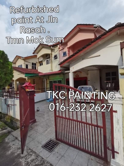 Tmn Mok Sum.jln rasahRenovation and painting work in progress