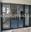 wrought iron sliding door & grille  Wrought Iron Gate