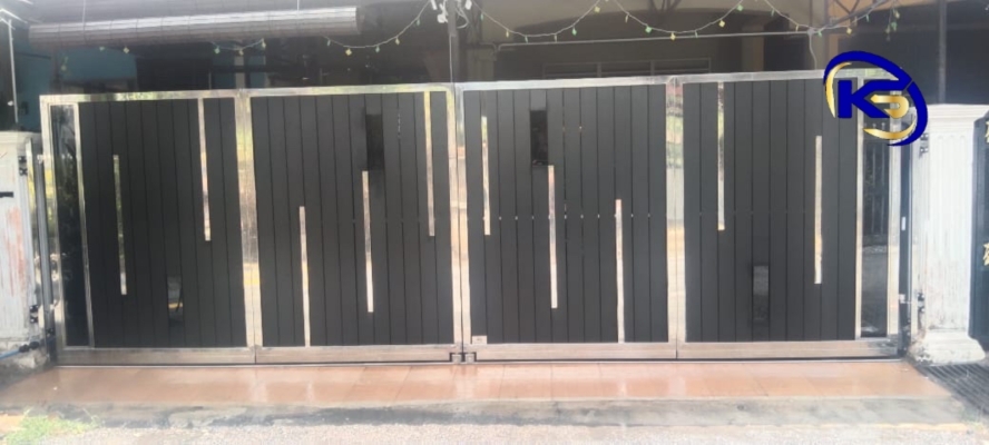 Folding Gate Lorong Alamanda, Taman AL Tamin Paying, Marang.