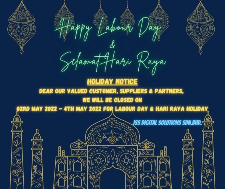 Holiday Notice - Hari Raya