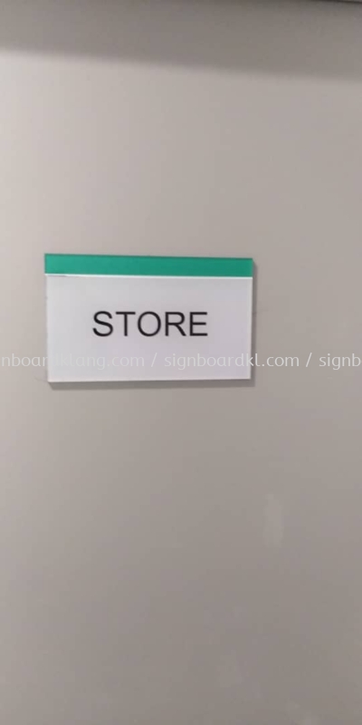 acrylic indoor signage signboard at kuala lumpur cheras subang jaya ampang kepong 