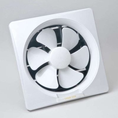 GOLD LUX 8-inch Wall Type PVC Exhaust Fan (White)