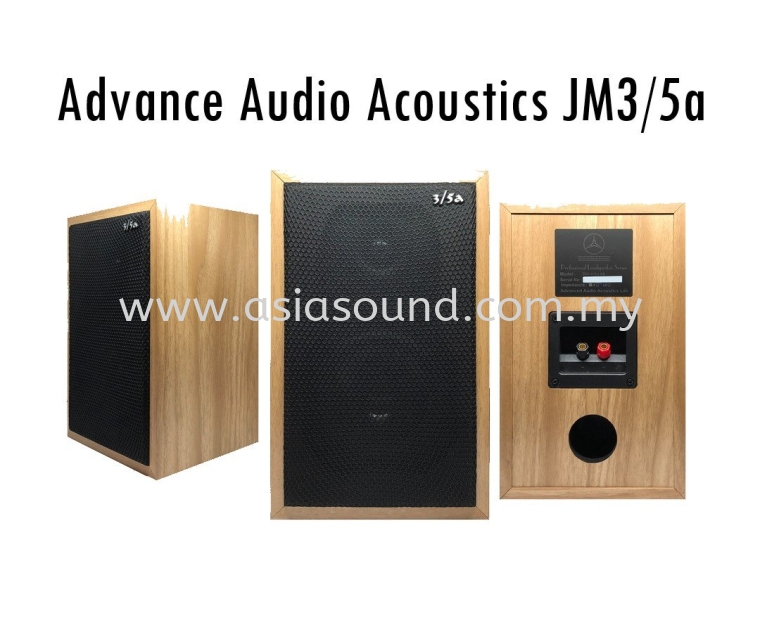 AAA JM3/5a book shelf speaker. Bookshelf speaker. Advanced Audio Acoustics