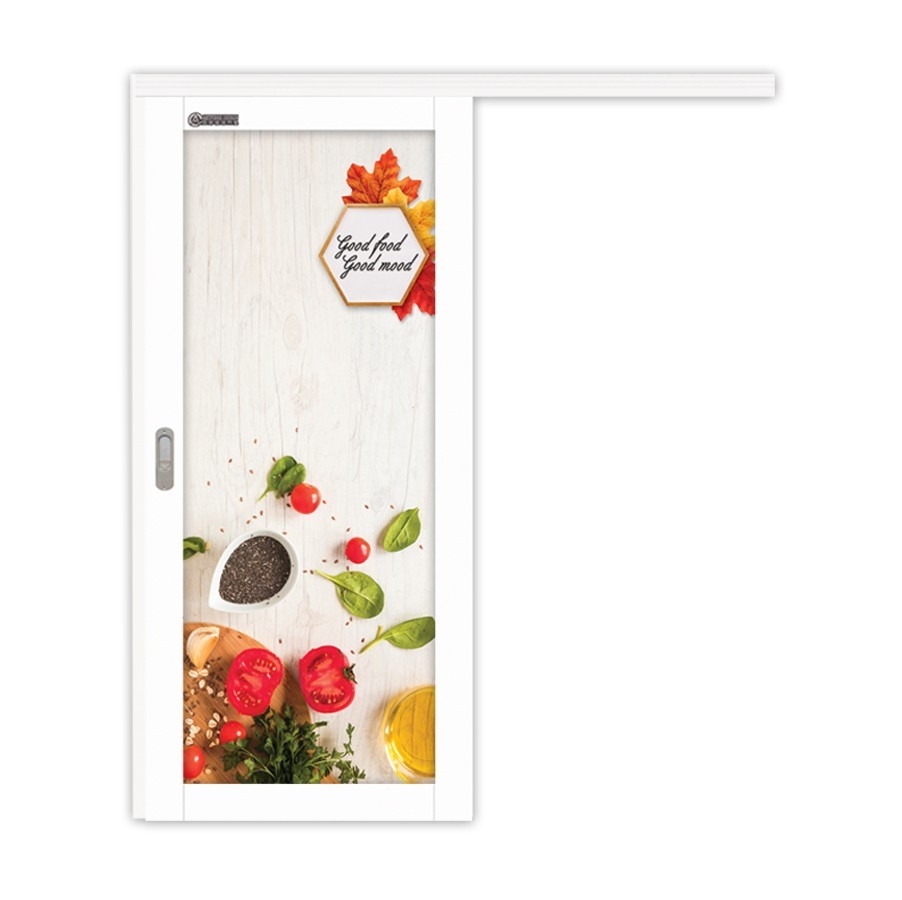 ART FIBRE209417 Solid Hanging Sliding Door Aluminium Door Choose Sample / Pattern Chart