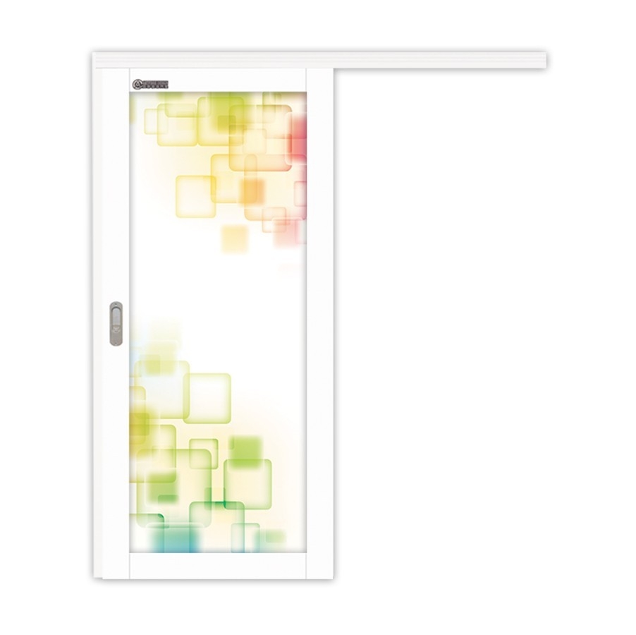 AS5330 Solid Hanging Sliding Door Aluminium Door Choose Sample / Pattern Chart