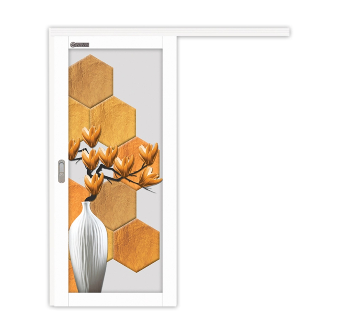 ART FIBRE209236 Solid Hanging Sliding Door Aluminium Door Choose Sample / Pattern Chart