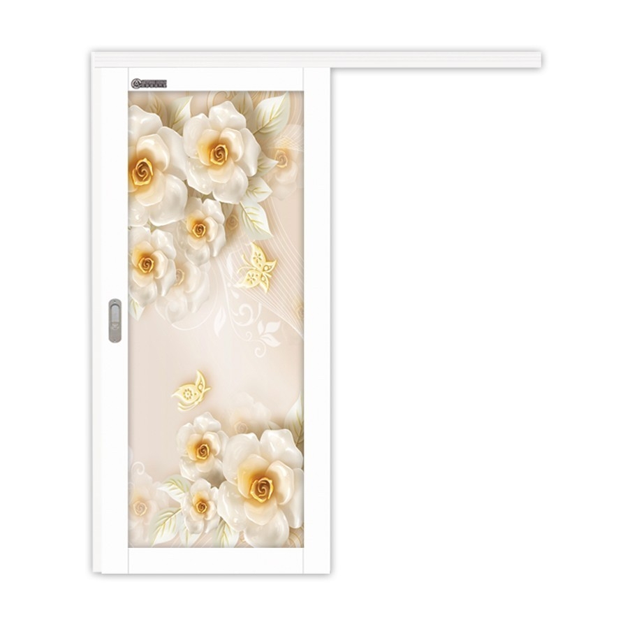 ART FIBRE20951 Solid Hanging Sliding Door Aluminium Door Choose Sample / Pattern Chart