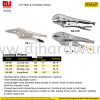 STANLEY CUTTING HOLDING TOOLS LOCKING PLIERS CURVED JAW STRAIGHT JAW LONG NOSE CHROME (CL) HAND TOOLS TOOLS & EQUIPMENTS