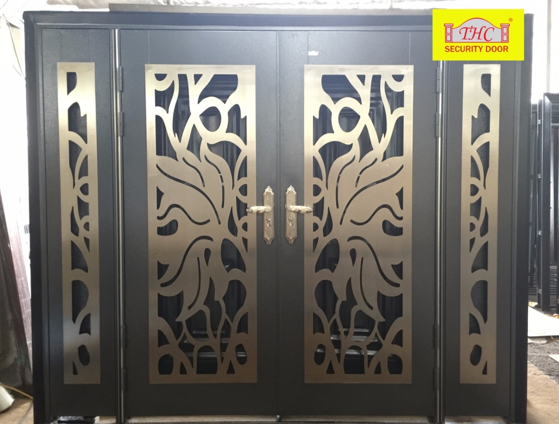 THC Grand Security Door 003 9ft x 7ft Security Door (4pcs) Security Door Choose Sample / Pattern Chart