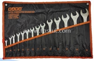 8-32MM X 14 PCS BAWA COMBINATION SPANNER SET