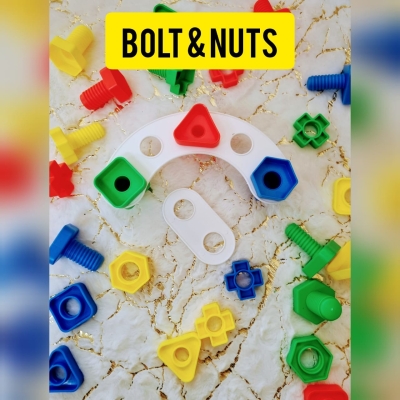 K3588 Manipulative Toys - Bolt & Nuts