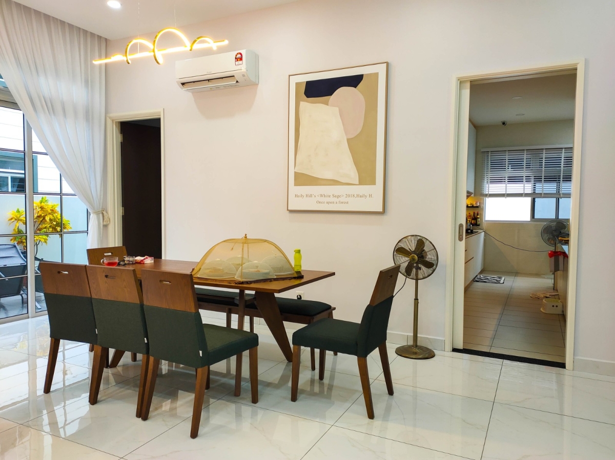 Dining Room Design-Interior Design - Renovation - Residential - Eco Spring Taman Ekoflora Johor Bahru JB Dining Design Residential Design Interior Design