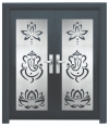 105S 6FT LASER CUT (E6 / D6 / DD6) Security Door